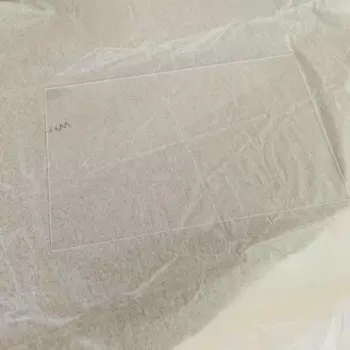 4 шт., ультрафиолетовые пластины из кварцевого стекла, 390x200x4 мм