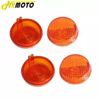 4 шт. универсальная 2,75-дюймовая крышка объектива индикатора для Honda Cruisers Kawasaki VTX VN Vulcan 1300 1600 1800 классическая линза указателя поворота