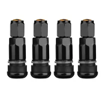 4 шт. универсальные автомобильные бескамерные колпачки для ниппеля из алюминиевого сплава