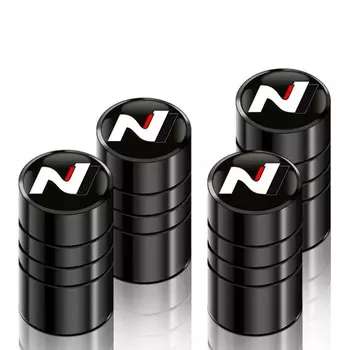 4 шт. универсальные автомобильные колпачки клапанов аксессуары Автомобильные Колесные шины клапан шина Air Чехол для Hyundai N Line Sonata Tucson Kona автомобильный Стайлинг