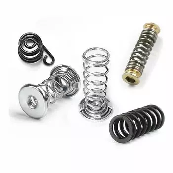 4 шт., упаковочная машина, вибрационная пружина, газонокосилка, амортизатор, пружина M6 M5, резьбовая вибрационная пружина сжатия