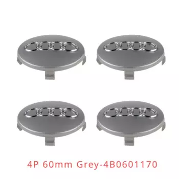 4 шт., задние крышки для Audi A3 A4 A5 A6 A7 A8 S4 S6 4B0601170 8D0601170 60 мм 61 мм 69 мм 68 мм