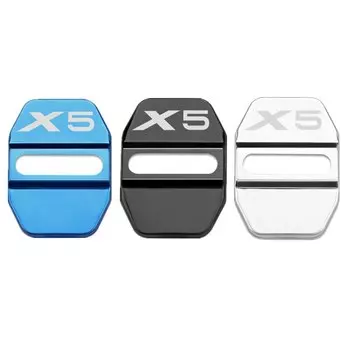 4 шт. защитные чехлы для дверных замков автомобиля для BMW X1 F48 X3 G01 X4 G02 X5 F15 X6 F16 G05 G06 F49 аксессуары 2018 2019 2020 2021