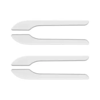 4 шт. защитный чехол для дверной ручки для Tesla Model Y LAUNCH/3/3+ Highland 2025 ABS, наклейка на дверную ручку автомобиля, аксессуары для декора автомобиля