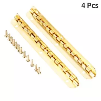 4 шт. золотые мебельные петли DRELD 100 мм * 9 мм