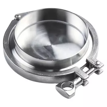 4 "Торцевая крышка, 4" сварочный наконечник, 4 "тройной зажим, 4" ПТФЭ Прокладка, санитарный набор SS304, коррозионная стойкость, 119 мм, размер кольца от производителя