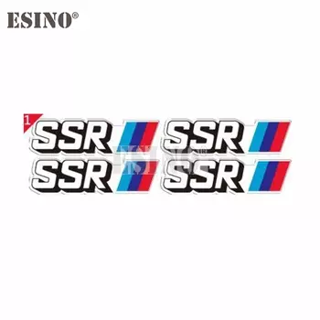 4 x Автомобильный Стайлинг обода колеса декоративные виниловые Стикеры серии автомобильные аксессуары наклейки для SSR GTV01 GTX01 профессор SP1 SP1R SP4 SP4R