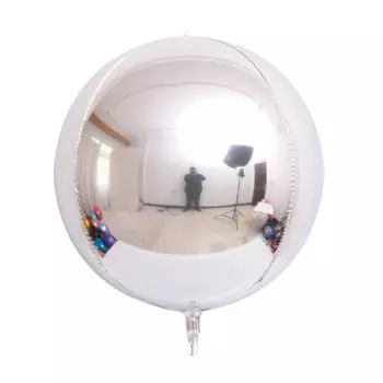 4D круглые шары из фольги MicroPlush 22 дюйма