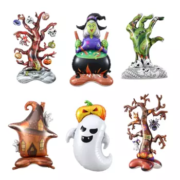 Стойка 4D алюминиевый шар Хэллоуин