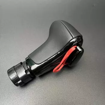 4G 1713139 Черная кожаная ручка переключения передач с левым рулем, автомобильные аксессуары для AUDI Q7 Q5 A3 A4 A5 A6 A7 C6 C7 4G1 713 139