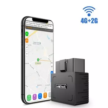 4G GPS трекер Mini ST-902L со встроенным аккумулятором OBD II 16-контактный интерфейсный прибор для автомобильного автомобиля с программным обеспечением для онлайн-слежения