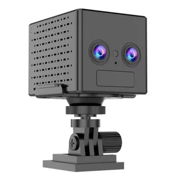 4G HD мини-камера с двумя объективами, 3000 мАч, PIR, ночное видение, обнаружение движения, IP-видеокамера для наблюдения, камера