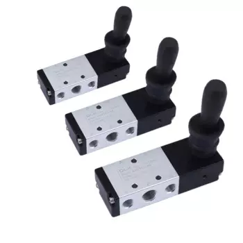 4H230C/E-06/08 4HA230C/E-06/08 1/8 дюйма 1/4 дюйма, 2-позиционный 5-портовый ручной 5-позиционный пневматический клапан, ручной рычажный управляющий клапан