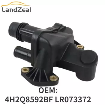 4H2Q8592BF LR073372 водяной термостат охлаждающей жидкости двигателя для Land Rover Discovery 3/4 Range Rover Sport Jaguar XF S-Type
