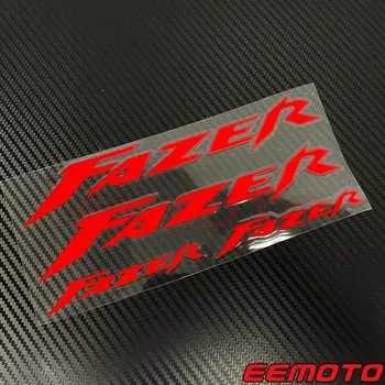4х колесные диски для мотоцикла, обтекатель, крыло, шлем, топливный бак, логотип, виниловые наклейки для Fazer 150 250 400 600 800 1000