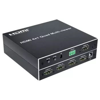 RULLZ 4K 30 / 1080P 4x1 Quad Multi-viewer HDMI переключатель