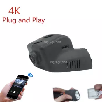 4K подключи и работай для Cadillac ATS ATS-L ATSL 2014 2015 2016 2017 2018 2019 автомобильный Wifi DVR видеорегистратор FHD 2160P