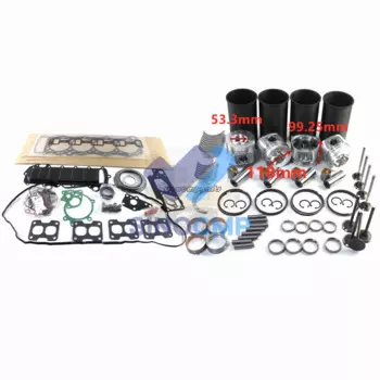 4M51 4M51T 5.2L капитальный Ремонтный комплект для Mitsubishi FE FG Fuso Canter грузовик поршень № ME240047