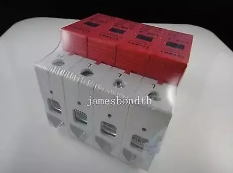 4P 40 ~ 80KA Din Rail стабилизатор напряжения молниеотвод