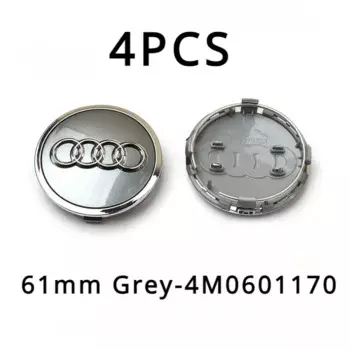 4P 60 мм 61 мм 68 мм 69 мм автомобильный Стайлинг колеса центральная крышка крышки ступицы значок 4B 0601170 Для Audi A3 A4 A5 A6 A7 A8 S4 S6 TT аксессуары