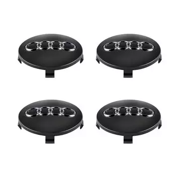 4pcs 59mm Car Tyling Hub Cover Cover Auto Wheel Wheel Hubcap Accessories for Audi Sline S3 S5 B8 A3 8P C6 TTS S6 S7 A4