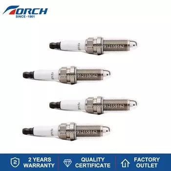 4PCS Нормальные свечи зажигания TORCH LD7RTA Замена для свечей LZKAR7D-9 RENAULT 224010032R 224011561R 224019372R Denso D167 BERU Z243