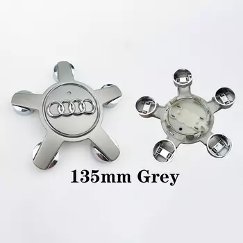 4шт 135 мм колпаки автомобильных ступиц 4F 0601165 Для Audi A4 A5 A6 A7 Q3 Q5 A3 S5 аксессуары автомобильная центральная крышка колеса, колпаки на обод