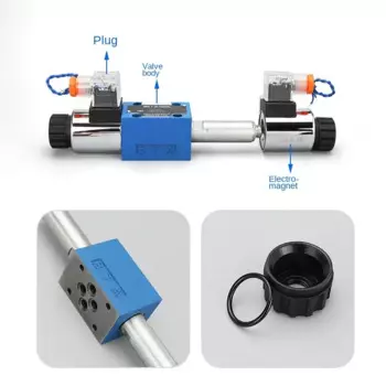 4WE DC24V 12V 4WE10E электромагнитный клапан типа Rexroth 4WE10H направленный гидравлический клапан 4WE10J