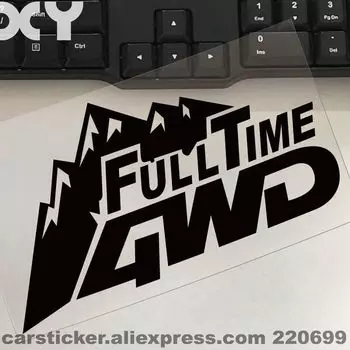 4X4 полноценная виниловая наклейка 4WD с выгравированным знаком, автомобильная наклейка, грузовик, автомобильная наклейка, автомобильная наклейка