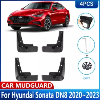 4x автомобильные брызговики для Hyundai Sonata DN8 2020 2021 2022 2023 колесные брызговики крыло брызговики аксессуары для защиты от брызг