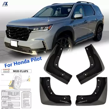 4X брызговики, брызговики, брызговики, передние и задние автомобильные аксессуары для Honda Pilot 2023 2024 2025