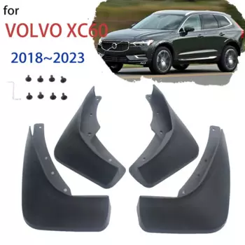 4x Брызговики для VOLVO XC60 2018 2019 2020 2021 2022 2023 брызговик переднее заднее колесо крыло брызговики автомобильные аксессуары