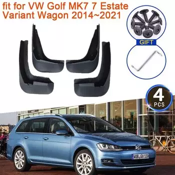 4x брызговики для VW Golf MK7 7 Estate Variant Wagon 2014 ~ 2021 аксессуары Volkswagen AU брызговики переднее колесо крыло