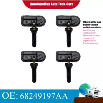 4x для 2014-2018 JEEP RAM 1500 2500 датчик давления в шинах TPMS 68249197AA