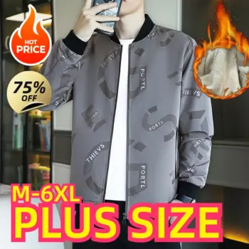 4XL, 5XL, 6XL, мужская куртка больших размеров, пальто-бомбер, фланелевой плащ, ветровка оверсайз, весна-осень, толстая теплая повседневная мужская куртка с круглым вырезом