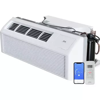 5000 BTU PTAC упакованный терминал A/C с тепловым насосом (R32 хладагент) и 3.5 детской, включая провод