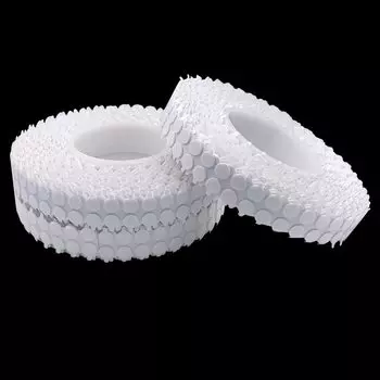 500/1000/2000 шт. фитиль наклейки рулон термостойкие клеевые палочки в горячем воске свечи изготовление двусторонних наклеек