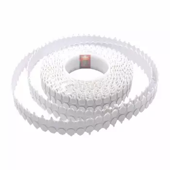 500/1000/2000 шт. круглые фитильные наклейки Easy Tear в горошек, двусторонние фитили в виде свечи, наклейки для изготовления свечей