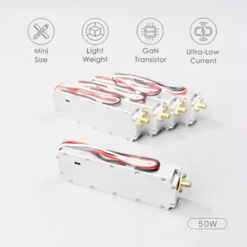 500-600M Модуль GAN 50 Вт Усилитель мощности Источник радиочастотного сигнала