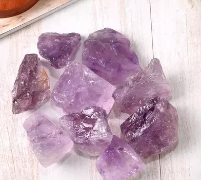 500 г натурального грубого аметиста, аметиста, кристалла необработанной точки