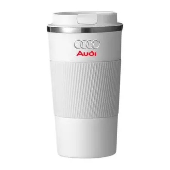 500 мл стакан для кофе из нержавеющей стали, термос, портативная дорожная термокружка для Audi C6 C5 C7 A1 A3 A4 B5 B6 B7 B8 A5 A6 A7 Q3