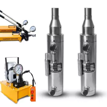 500 мм ход строительный домкрат 20 тонн гидравлический домкрат 27 тонн 30 т моно Электрический гидравлический домкрат для 12 мм арматуры