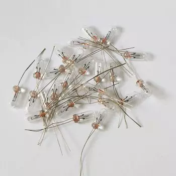 500 шт. 3/4/5 мм прозрачная 3V6V9V12V24V мини лампа пшеничного риса для GMC Chevy Honda Toyota климатический радиопереключатель лампы