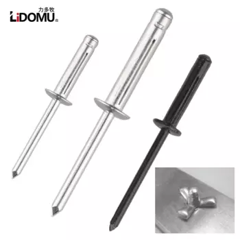Лидому алюминиевые заклепки черные глухие