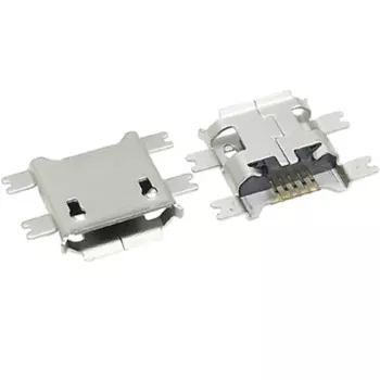 500 шт. Micro USB Тяжелая пластина 5pin 1,17 мм Гнездовой разъем для сиденья/4 фиксированных ножки 1,17 5P мини-разъем для зарядки планшета