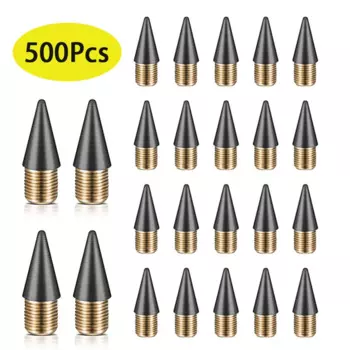 500 шт., сменные наконечники для карандаша, карандаш без чернил, карандаш без чернил, сменные наконечники для карандаша без чернил