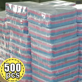 500 шт./упаковка, салфетка для чистки линз, 6 х8 см