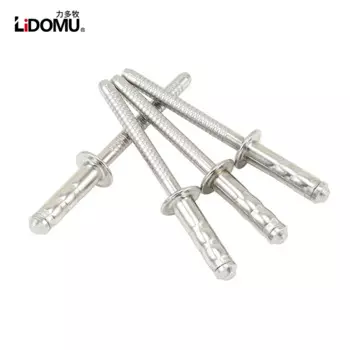 500 шт., заклепки из нержавеющей стали