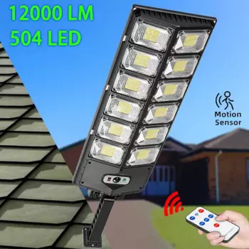 Солнечный светильник 504 LED для сада и дома