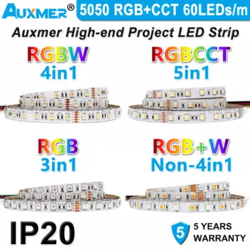 Auxmer RGB CCT Светодиодная лента 60LEDs/m